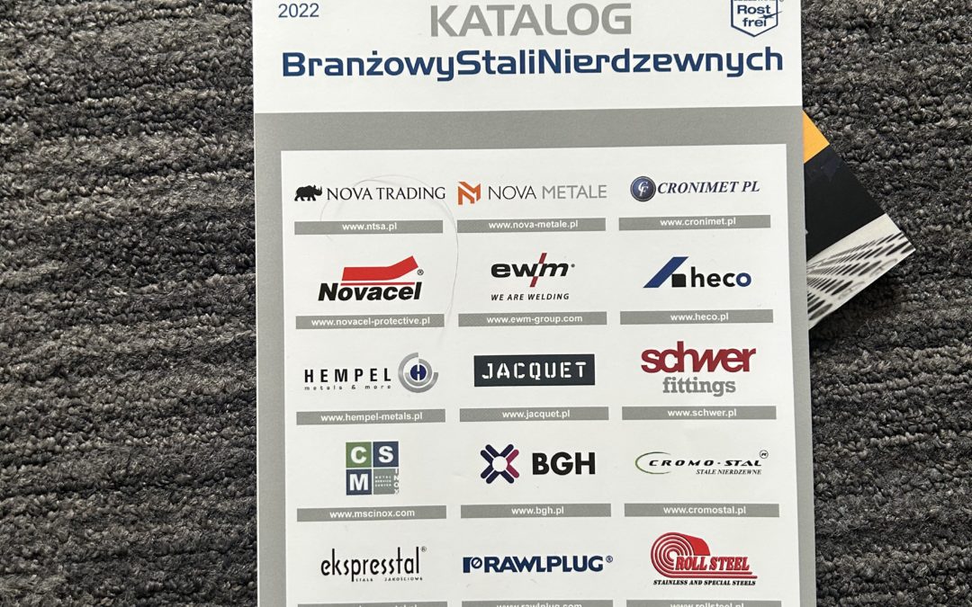 Katalog Branżowy Stali Nierdzewnych 2023 już niebawem na rynku